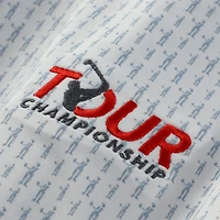Polo FootJoy blanc Tour Championship pour homme, imprimé Lisle ProDry