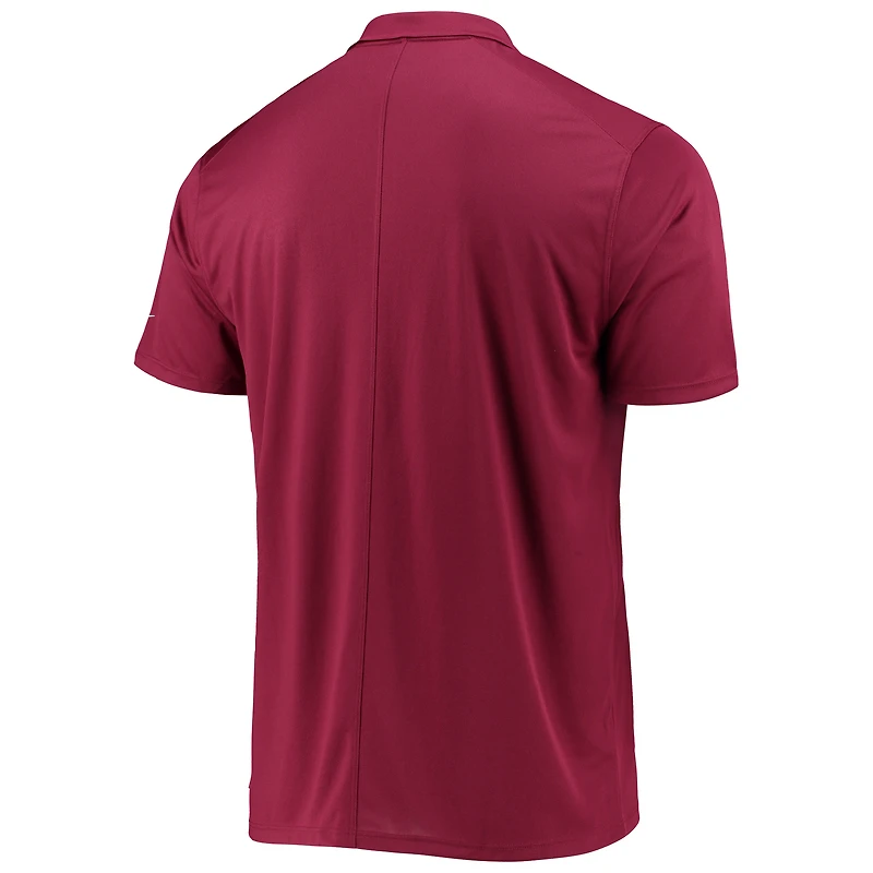 Polo Nike Maroon TOUR Championship Victory Solid Performance pour Homme
