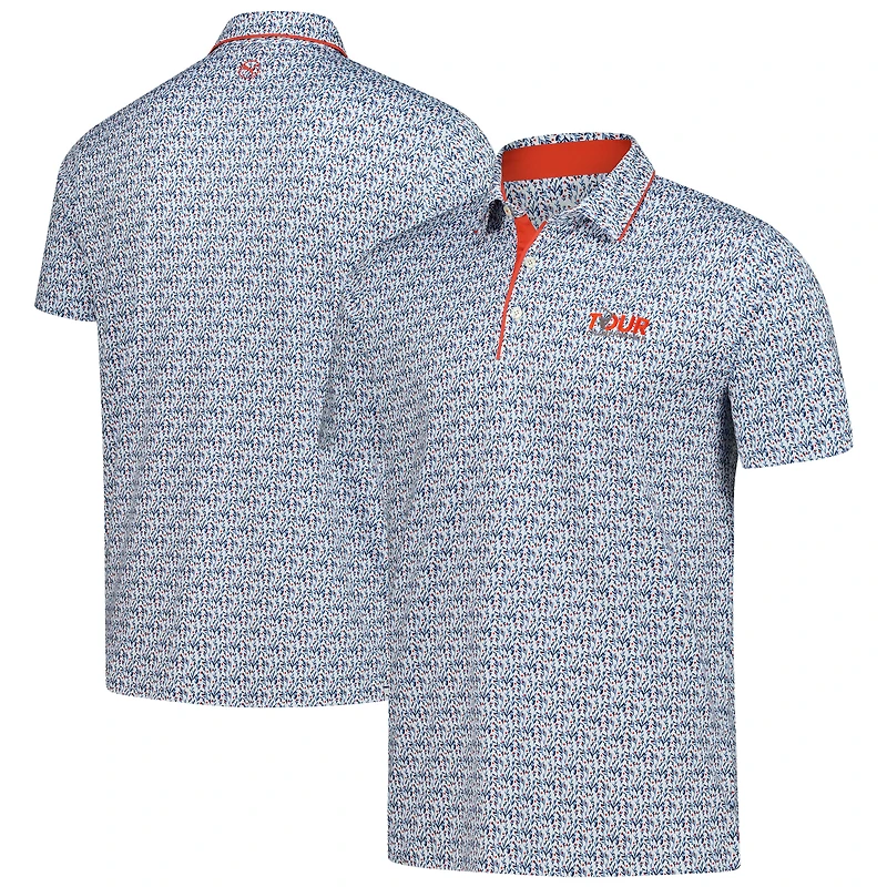 Polo Puma bleu TOUR Championship CLOUDSPUN Branch pour homme
