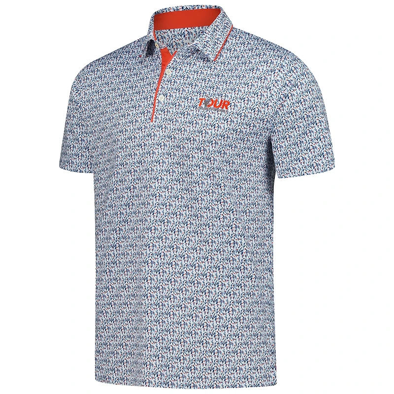 Polo Puma bleu TOUR Championship CLOUDSPUN Branch pour homme