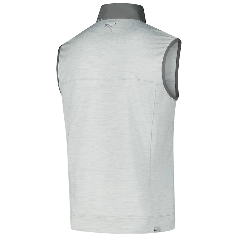 Gilet zippé Puma TOUR Championship Colorblock CLOUDSPUN pour homme Gris