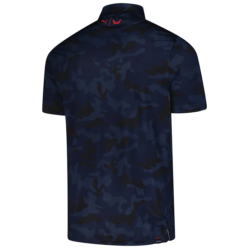 Polo Puma Tour Championship MATTR Volition Camo bleu marine pour homme