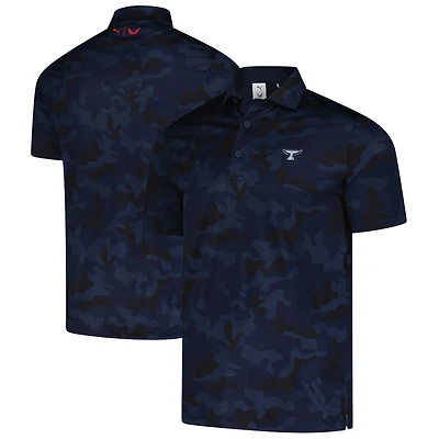 Polo Puma Tour Championship MATTR Volition Camo bleu marine pour homme