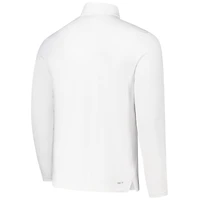Men's Puma White TOUR Championship Lightweight Quarter-Zip YOU-V Jacket
