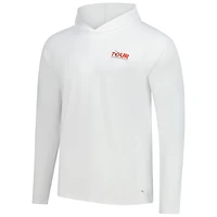 Men's Puma White TOUR Championship You-V Brrr Raglan Pullover Hoodie
