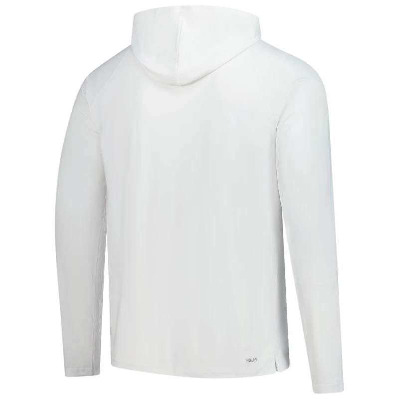 Men's Puma White TOUR Championship You-V Brrr Raglan Pullover Hoodie