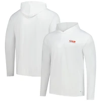 Men's Puma White TOUR Championship You-V Brrr Raglan Pullover Hoodie