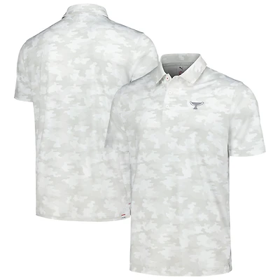 Men's Puma x Volition America White TOUR Championship Camo Cover Polo