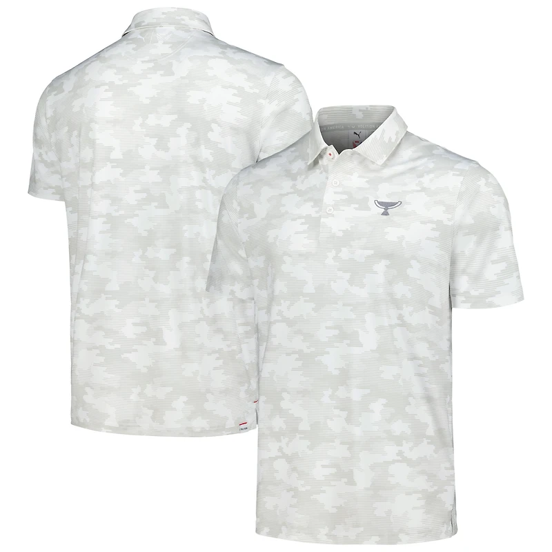 Men's Puma x Volition America Navy TOUR Championship Camo Cover Polo