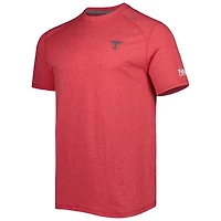 T-shirt Tasc Performance Heather Red Tour Championship Carrollton pour homme