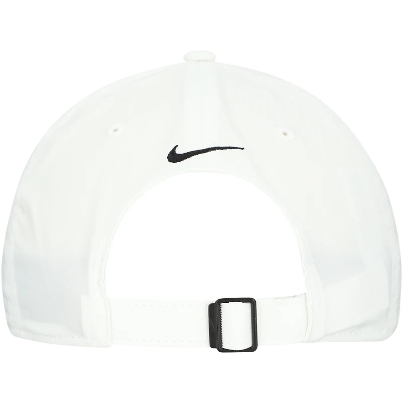 Casquette ajustable Nike blanche TOUR Championship Performance Club unisexe