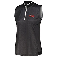 Polo FootJoy Tour Championship ProDry noir sans manches pour femme