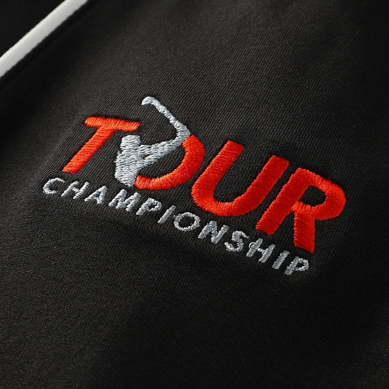 Women's Puma Black TOUR Championship CLOUDSPUN Piped Sleeveless Polo