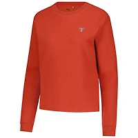 Women's Puma Burnt Orange TOUR Championship Boulder CLOUDSPUN Pullover Sweatshirt