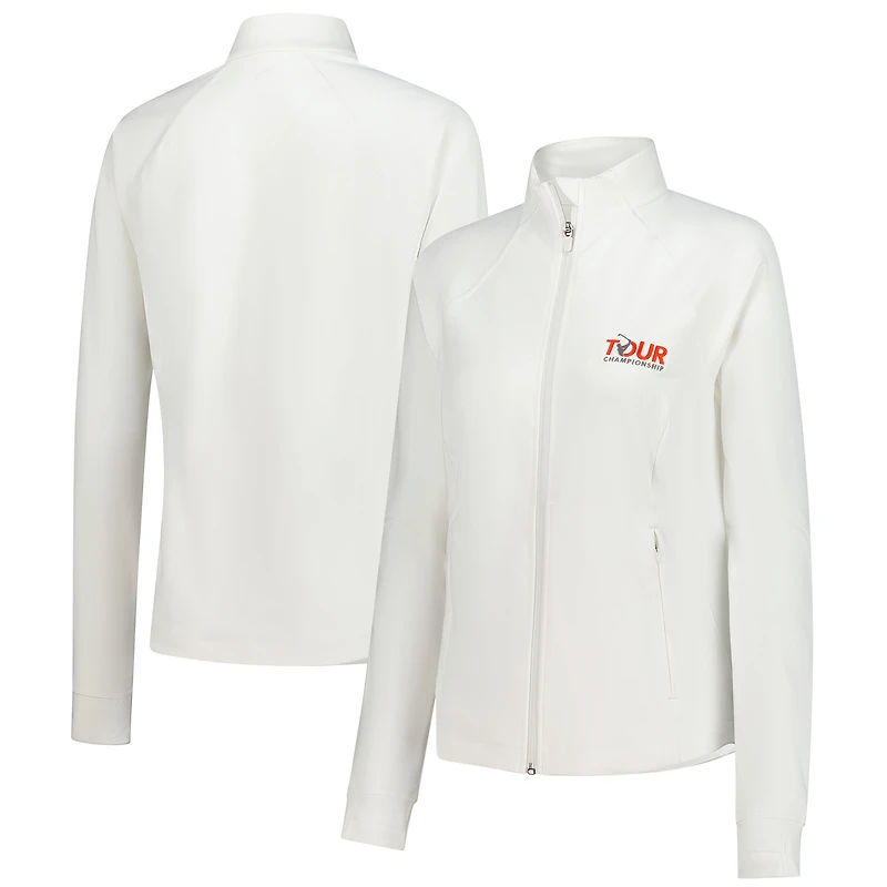 Women's Puma Cream TOUR Championship CLOUDSPUN Full-Zip Power Jacket