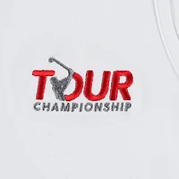 Women's Puma White TOUR Championship CLOUDSPUN Sleeveless V-Neck Polo