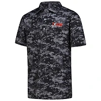 Polo camouflage nuage noir Tour Championship FootJoy pour jeunes