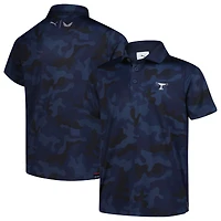 Polo camouflage Puma Navy TOUR Championship MATTR Volition pour jeunes
