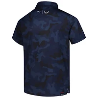 Polo camouflage Puma Navy TOUR Championship MATTR Volition pour jeunes