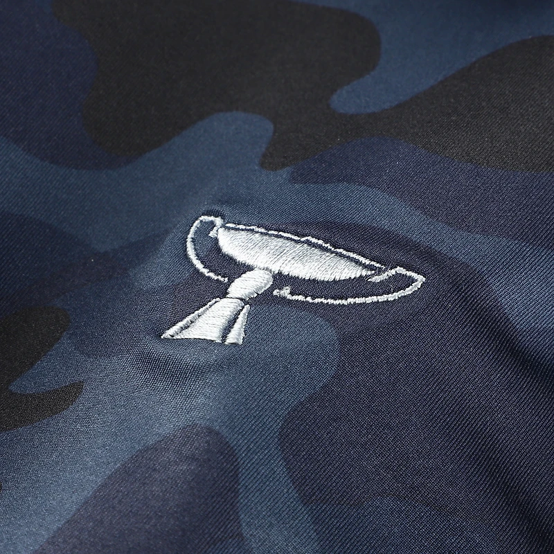 Polo camouflage Puma Navy TOUR Championship MATTR Volition pour jeunes