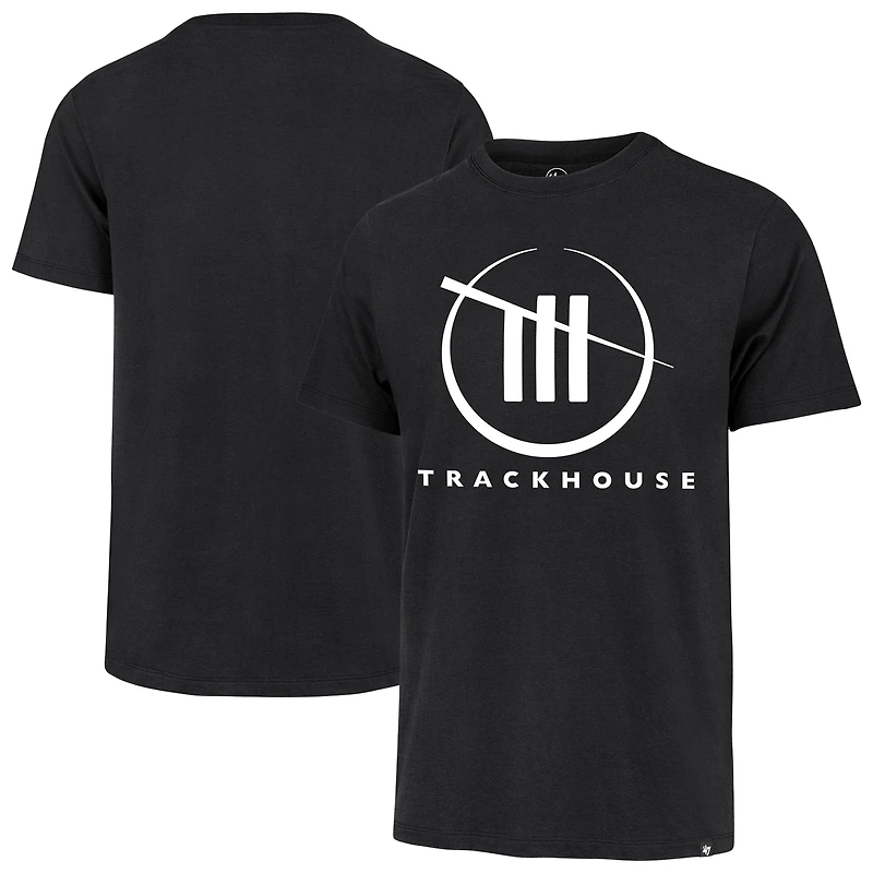 Men's '47  Black TRACKHOUSE RACING Imprint Franklin T-Shirt