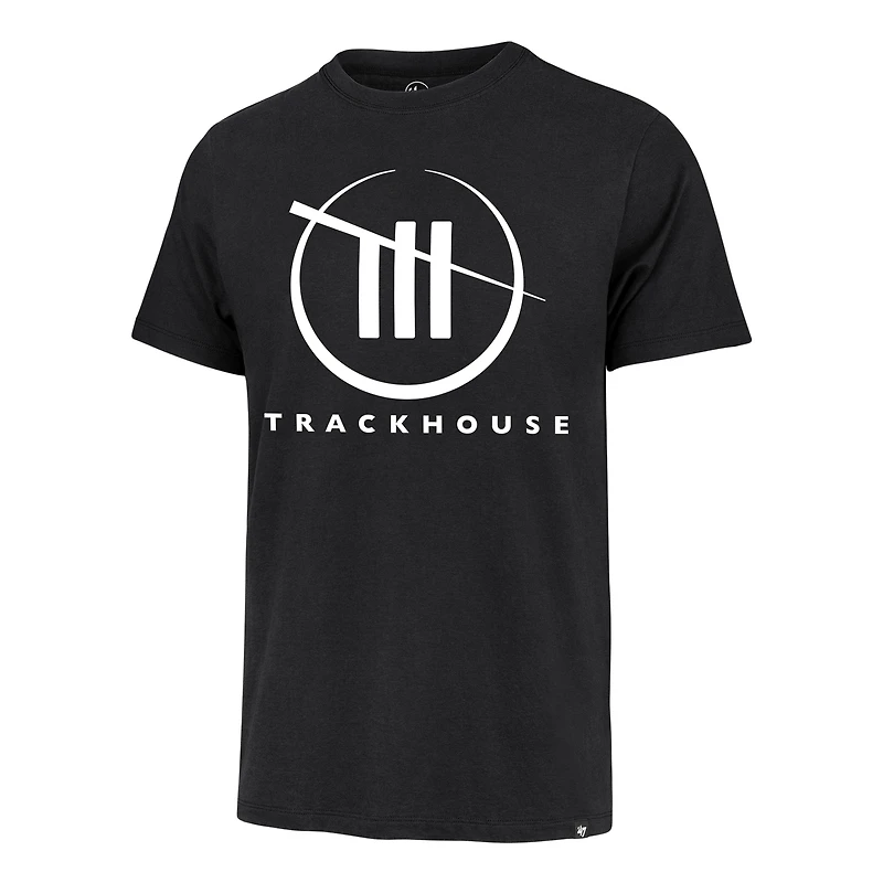 Men's '47  Black TRACKHOUSE RACING Imprint Franklin T-Shirt