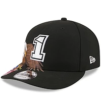 Casquette snapback New Era Trackhouse Racing A-Frame 9FIFTY noire pour homme