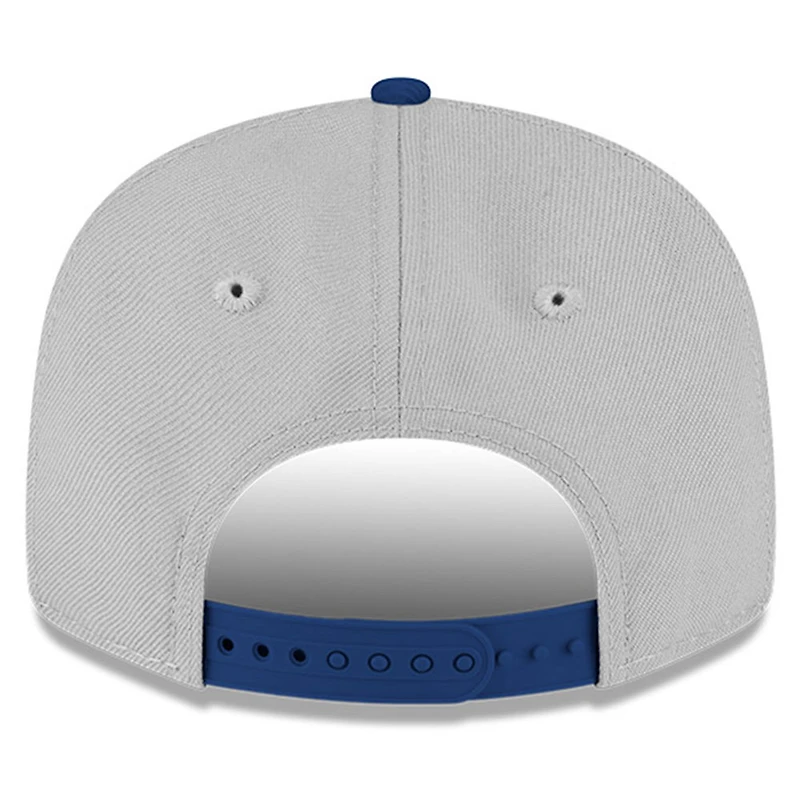 Casquette réglable New Era gris/bleu TRACKHOUSE RACING Graffiti 9FORTY pour hommes