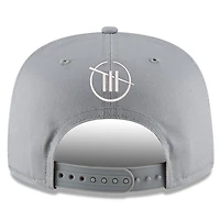 Casquette réglable à bouton-pression pour golfeur TRACKHOUSE RACING New Era grise pour homme