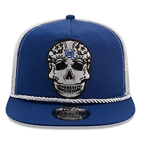 Men's New Era Royal/White TRACKHOUSE RACING Golfer Snapback Adjustable Hat