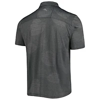 Polo Tommy Bahama Charcoal TRACKHOUSE RACING Palm Coast Delray Frond IslandZone pour homme