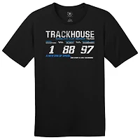 T-shirt noir Trackhouse Racing Team Collection 2026 Nouvelle Ère de Vitesse pour Homme