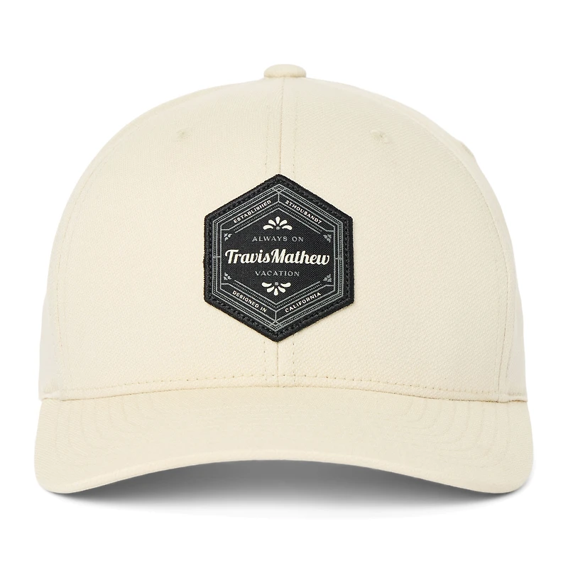 Casquette ajustable kaki Air Currents pour homme TravisMathew
