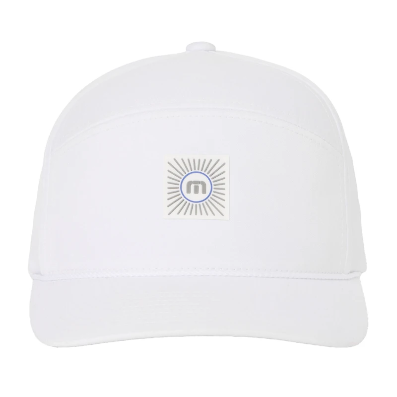 Casquette ajustable TravisMathew blanche Travelogue Camper pour homme