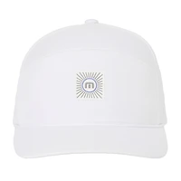 Casquette ajustable TravisMathew blanche Travelogue Camper pour homme