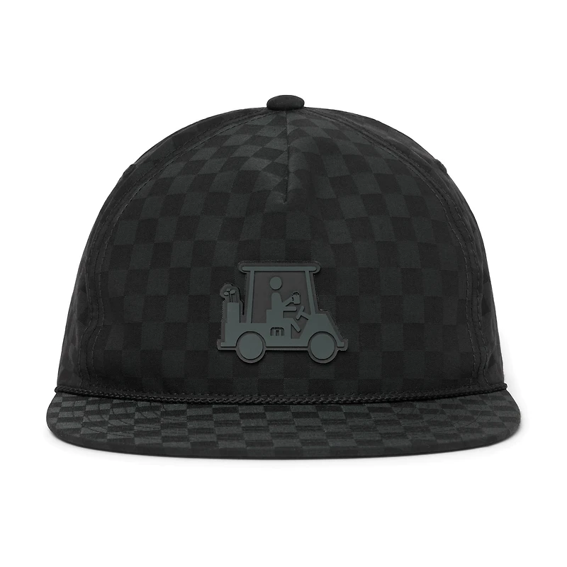 Casquette ajustable noire Travis Mathew Time of Arrival pour homme