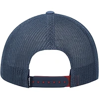 Men's Travis Mathew Navy The Patch Trucker Snapback Hat
