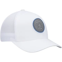 Men's Travis Mathew White The Patch Trucker Snapback Hat