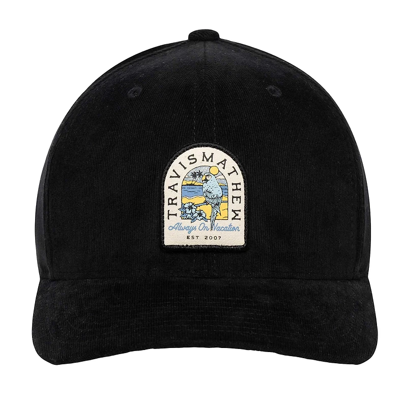 Chapeau réglable TravisMathew Black Gone Diving pour hommes