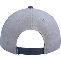 Men's TravisMathew Heather Gray Long Term Rental Snapback Hat