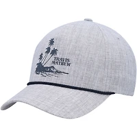 Chapeau réglable TravisMathew Heather Grey Salsa Verde pour hommes