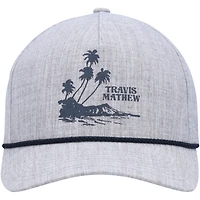 Chapeau réglable TravisMathew Heather Grey Salsa Verde pour hommes