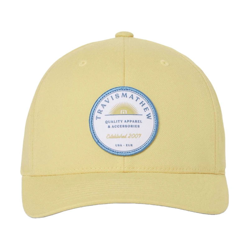 Casquette ajustable jaune Ferry Flight pour homme TravisMathew