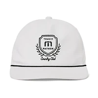 Casquette ajustable Travis Mathew blanche pour homme, préférée des locaux
