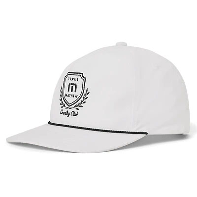 Casquette ajustable Travis Mathew blanche pour homme, préférée des locaux
