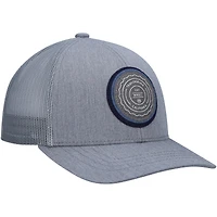 Youth TravisMathew Heathered Gray The Patch Trucker Snapback Hat