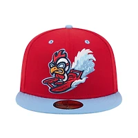 Casquette ajustée 59FIFTY pour homme New Era rouge Tri-City Dust Devils Theme Nights