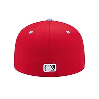 Men's New Era  Red Tri-City Dust Devils Theme Nights 59FIFTY Fitted Hat