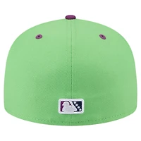 Casquette ajustée New Era Tri-City Dust Devils Copa de la Diversión 59FIFTY verte pour homme