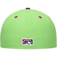 Men's New Era Neon Green Viñeros de Tri-City Copa la Diversión 59FIFTY Fitted Hat